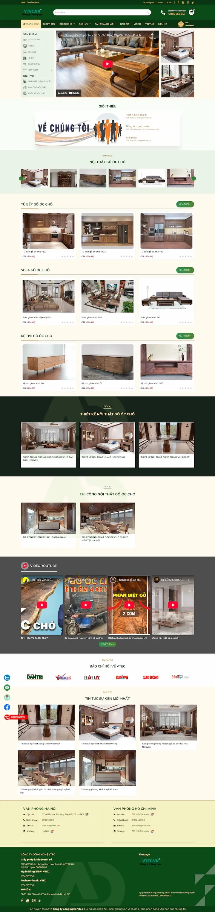 Website nội thất 02